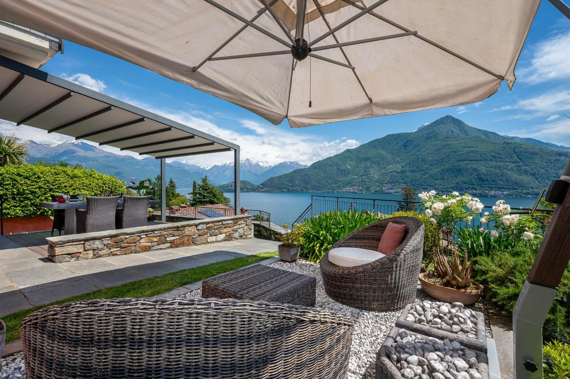 Mit Panorama-seeblick Vakantiehuis Pianello Del Lario